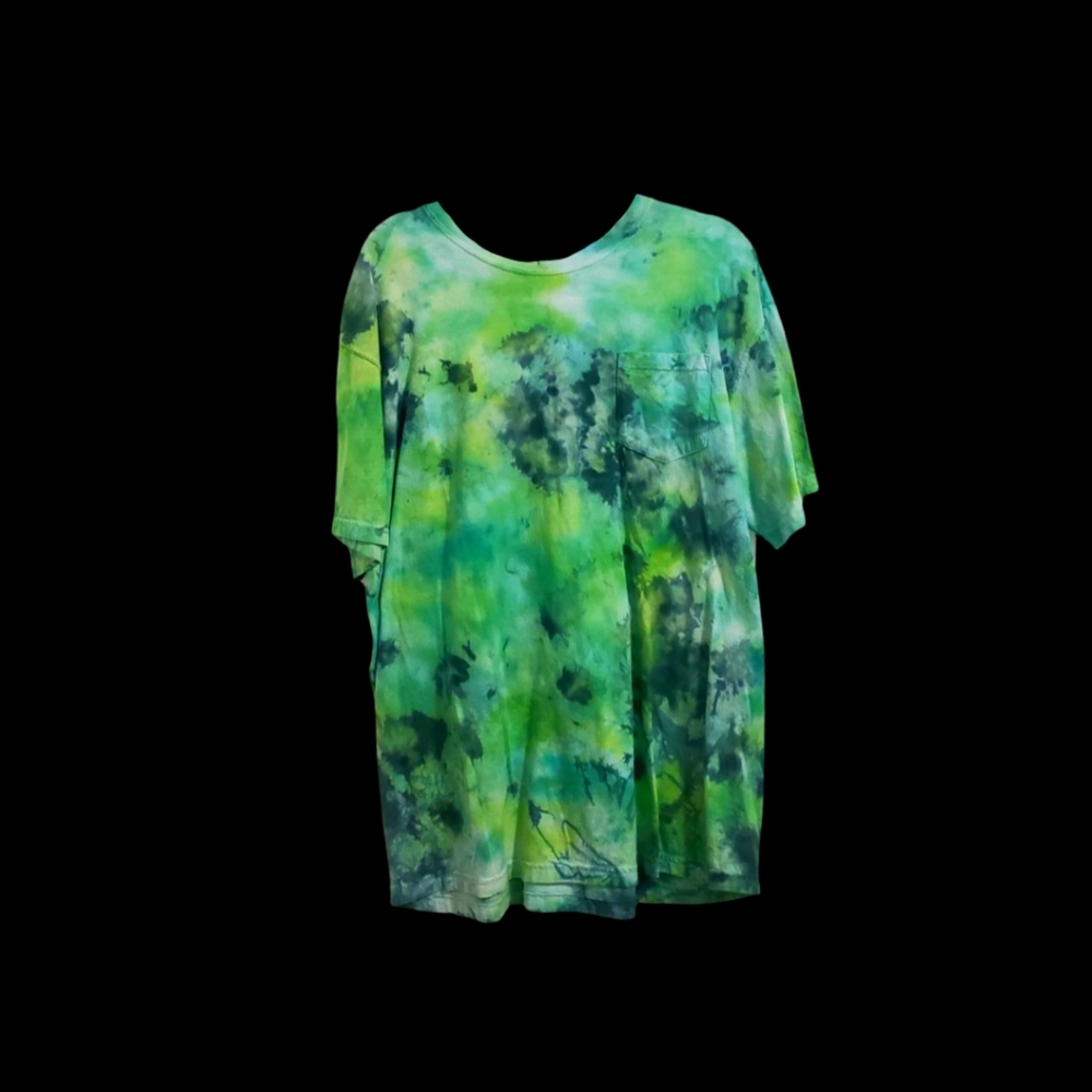 Green Ice Tie Dye